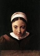 POELENBURGH, Cornelis van Portrait of a Young Girl af Spain oil painting reproduction